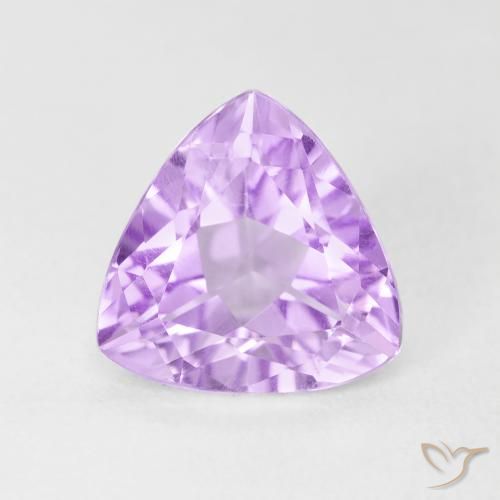 3.02ct Naturale Iris Violetta Ametista, Taglio trillion, VVS-VS