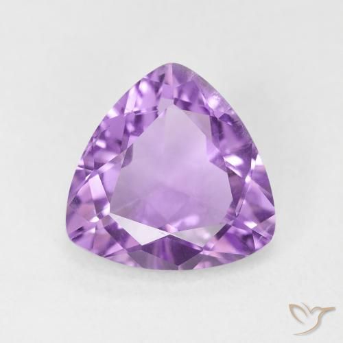 2.53ct Naturale Viola Rosato Medio Ametista, Taglio trillion, VVS-VS