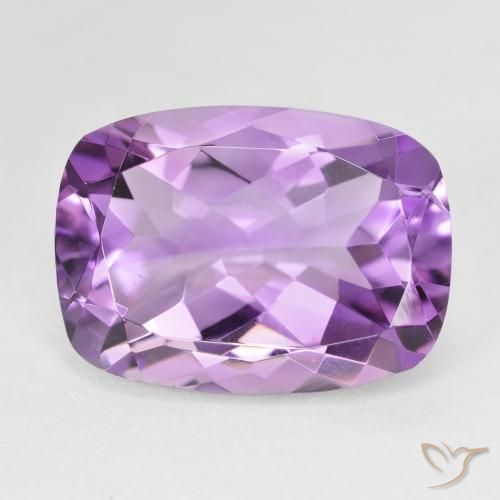 11.90ct Naturale Viola rosa medio Ametista, Cuscino, VVS