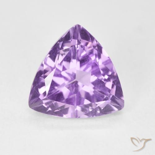 2.85ct Naturale Viola Rosato Medio Ametista, Taglio trillion, VVS