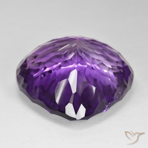 Ametista Vivido Rosa Viola naturale da 104.71 ct, Forma a pera, VVS