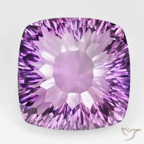 135.48ct Naturale Viola Rosato Medio Ametista, Cuscino, VVS-VS