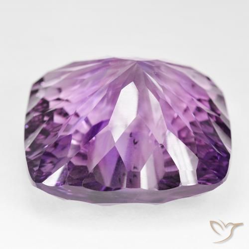 Ametista Viola Rosato Medio naturale da 135.48 ct, Cuscino, VVS-VS