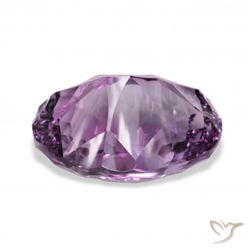 Ametista Viola chiaro-medio naturale da 30.56 ct, Ovale, VVS