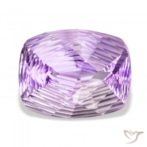 31.31ct Naturale Iris Violetta Ametista, Cuscino, VVS