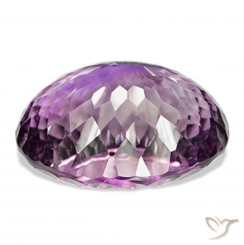 Ametista Viola scuro naturale da 193.81 ct, Ovale, IF