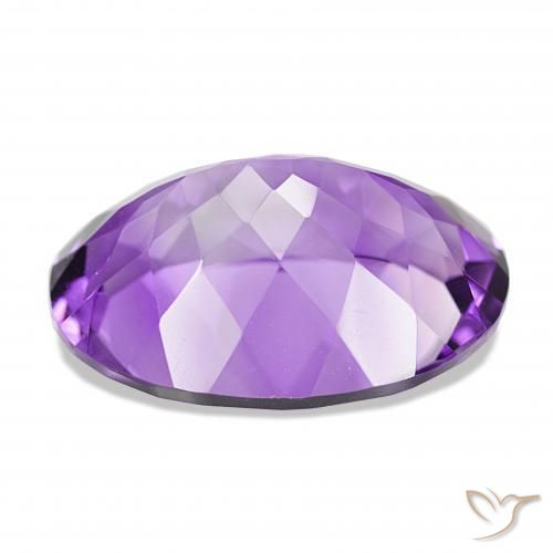 Ametista Viola Intenso naturale da 16.80 ct, Ovale, IF