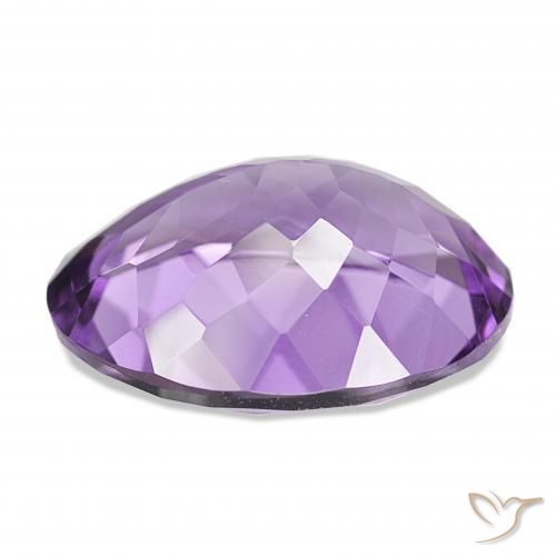 Ametista Medium Light Purplish-Violet naturale da 16.10 ct, Ovale, IF