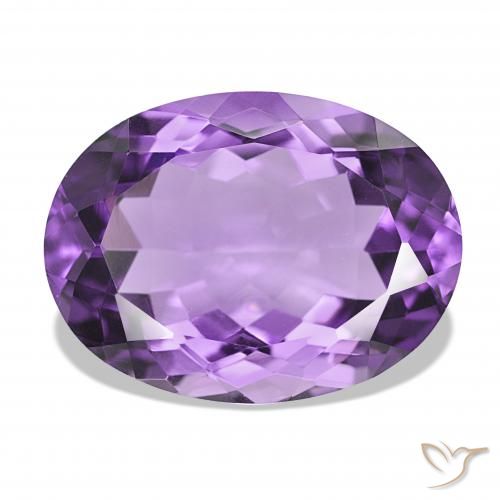16.40ct viola vivido Ametista, Ovale, IF