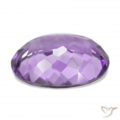 Ametista viola vivido naturale da 16.40 ct, Ovale, IF