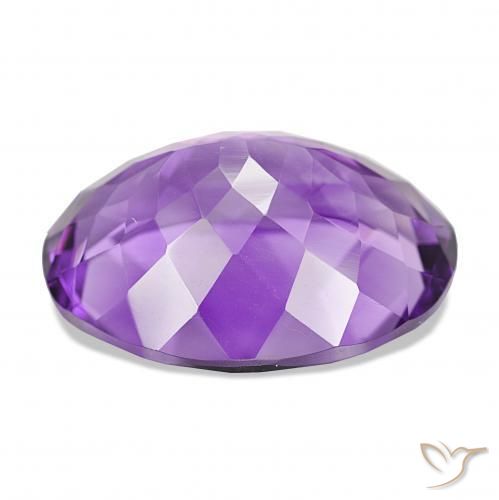 Ametista Viola violaceo intenso naturale da 16.75 ct, Ovale, VS