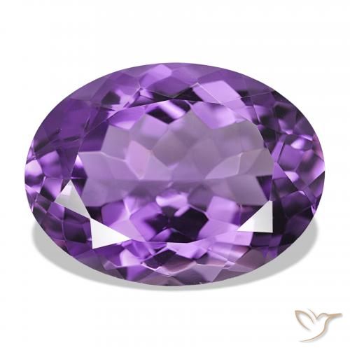 17.08ct Viola Intenso Ametista, Ovale, VVS-VS