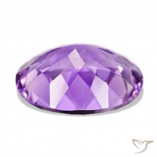 Ametista Viola Intenso naturale da 16.47 ct, Ovale, IF