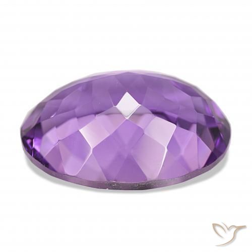 Ametista Viola Intenso naturale da 17.56 ct, Ovale, IF