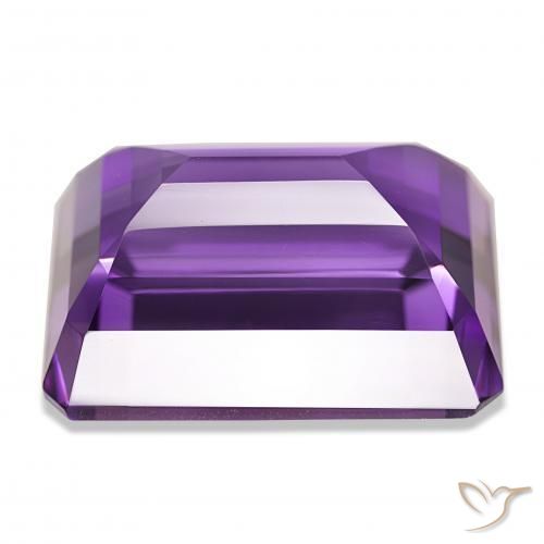 Ametista Viola Intenso naturale da 25.63 ct, Ottagonale / Taglio smeraldo, VVS