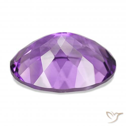 Ametista Viola tendente al rosa naturale da 17.11 ct, Ovale, IF