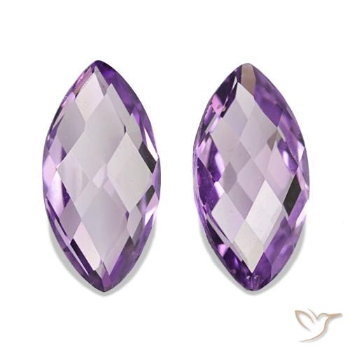 1.22ctw Viola chiaro-medio Ametista, Taglio marquise, VVS-VS