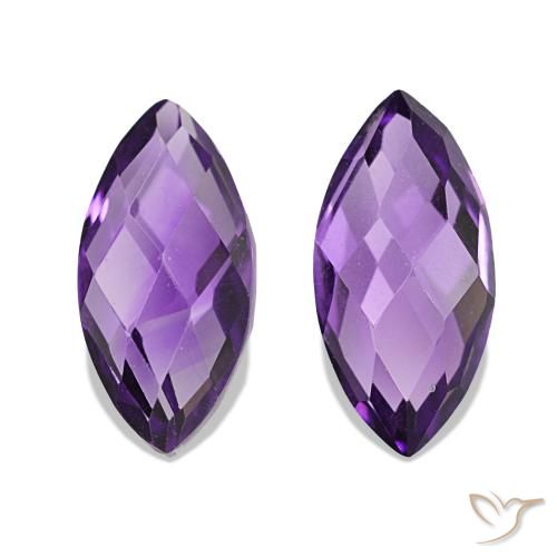 1.20ctw Medium Light-Violet Ametista, Taglio marquise, VVS-VS