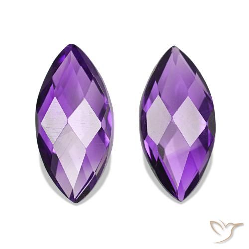 1.12ctw Medium Light-Violet Ametista, Taglio marquise, VVS-VS