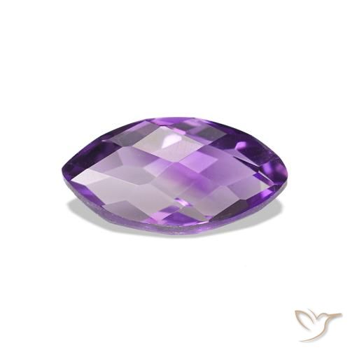 0.66ct Viola Intenso Ametista, Taglio marquise, VVS