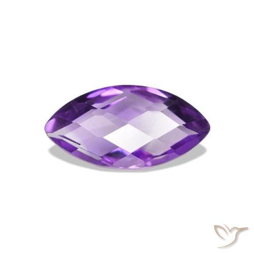 0.58ct Viola Intenso Ametista, Taglio marquise, VVS-VS