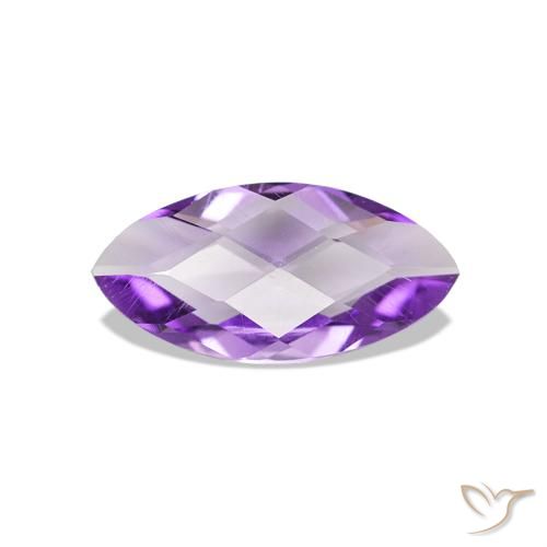 0.43ct Viola Intenso Ametista, Taglio marquise, VVS-VS