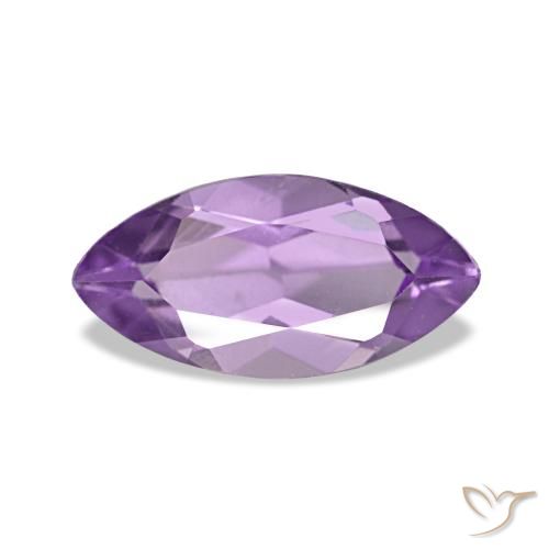 1.08ct Viola medio Ametista, Taglio marquise, VS