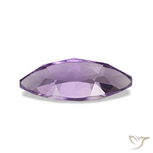Ametista Medium Light Purplish-Violet naturale da 0.92 ct, Taglio marquise, VS