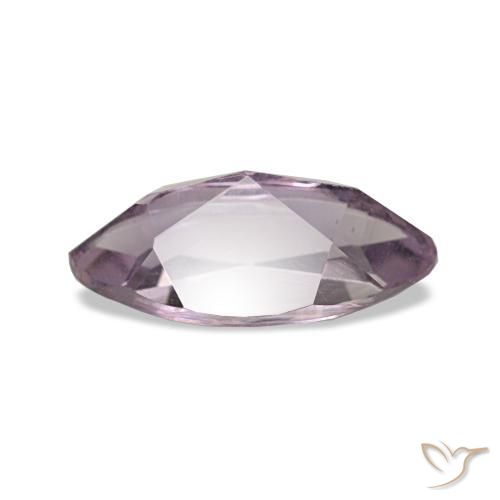 Ametista Viola medio naturale da 1.01 ct, Taglio marquise, VVS-VS