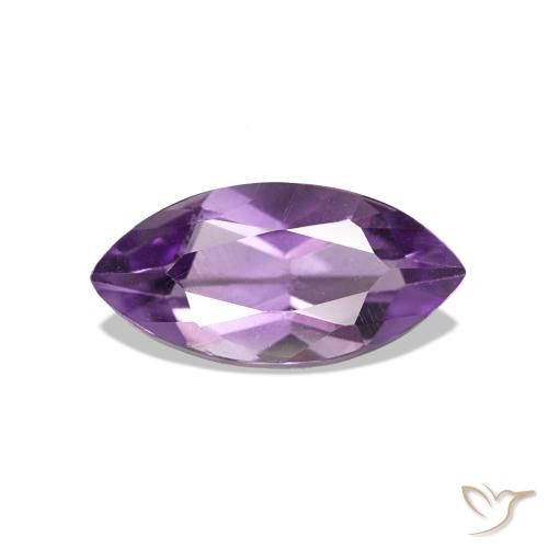 1.06ct Viola medio Ametista, Taglio marquise, VVS-VS