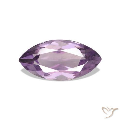 1.10ct Viola medio Ametista, Taglio marquise, VVS-VS