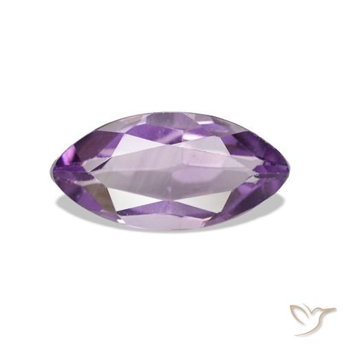 0.98ct Viola medio Ametista, Taglio marquise, VVS-VS