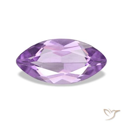 0.96ct Viola tendente al rosa Ametista, Taglio marquise, VVS-VS