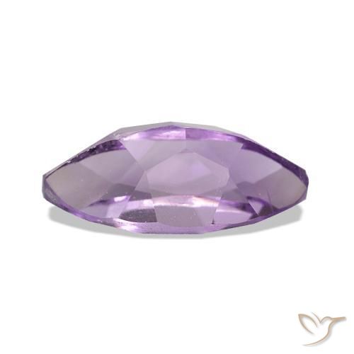 Ametista Viola-Rosa Medio naturale da 1.18 ct, Taglio marquise, VS