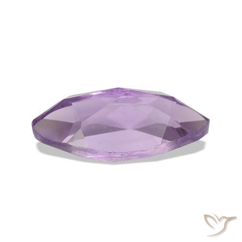 Ametista Viola chiaro-medio naturale da 1.05 ct, Taglio marquise, VS