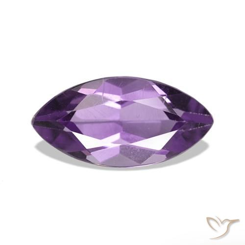 1.07ct Viola medio Ametista, Taglio marquise, VS