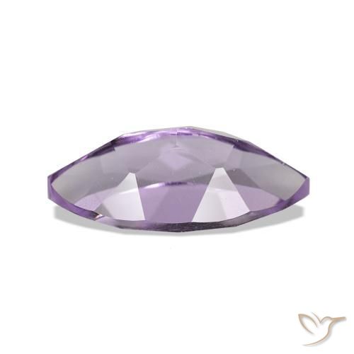 Ametista Viola medio naturale da 1.01 ct, Taglio marquise, VS