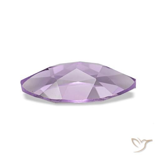 Ametista violaceo naturale da 0.91 ct, Taglio marquise, VVS