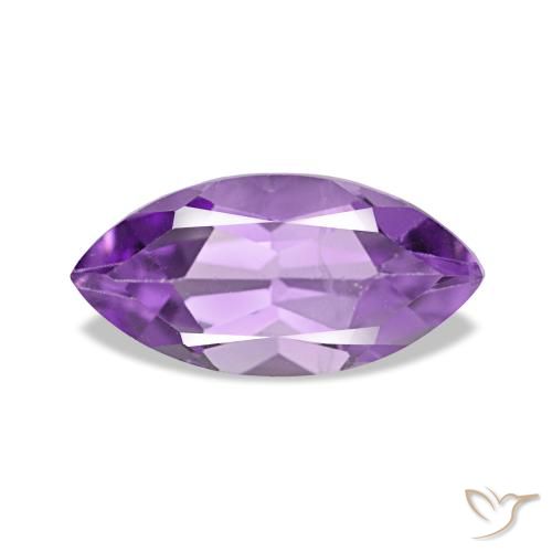 1.02ct Medium Light Purplish-Violet Ametista, Taglio marquise, VS