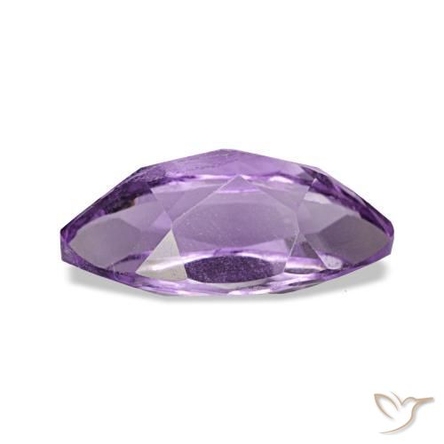 Ametista violaceo naturale da 1.14 ct, Taglio marquise, VS