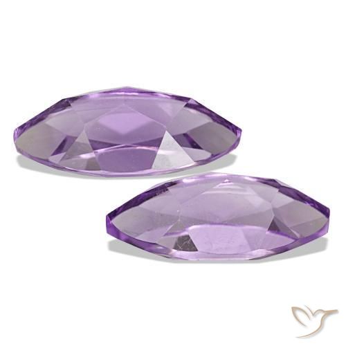 Gemme di Ametista violaceo naturale da 1.99 ct, Taglio marquise, VS