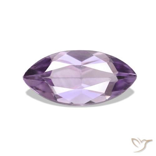 1.00ct Viola medio Ametista Pietre preziose, Taglio marquise, VVS