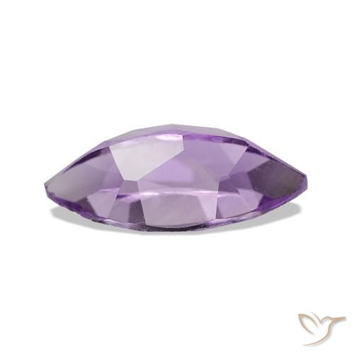 Ametista Deep Iris Violetta naturale da 1.03 ct, Taglio marquise, VS-SI