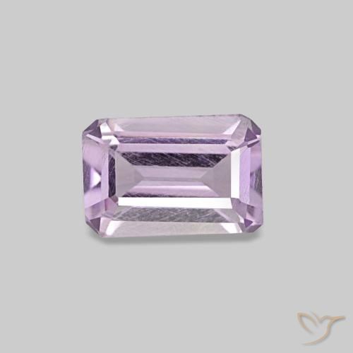 0.49ct viola ametista, taglio smeraldo, VS