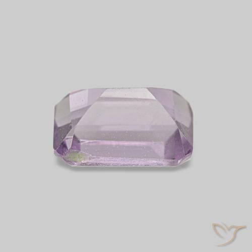 Ametista Orchidea naturale da 0.57 ct, Taglio smeraldo, VS