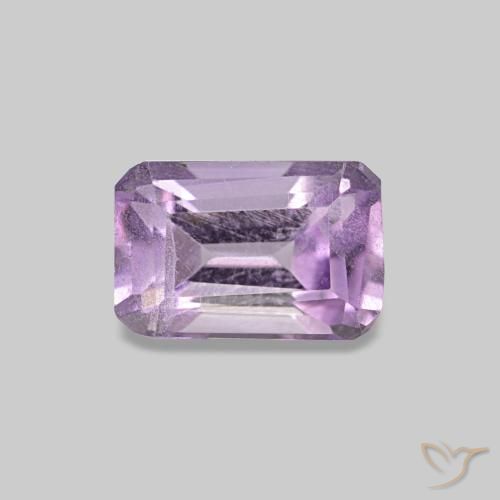 0.48ct Iris Violetta Ametista, Taglio smeraldo, VS