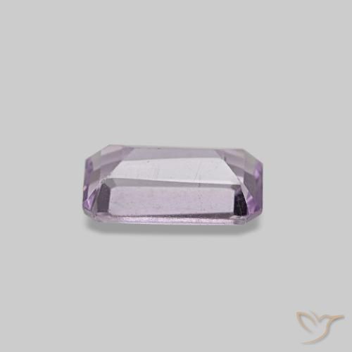 Ametista Orchidea naturale da 0.24 ct, Taglio smeraldo, VS