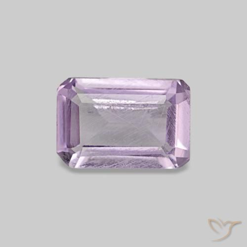 0.48ct viola ametista, taglio smeraldo, VS-SI