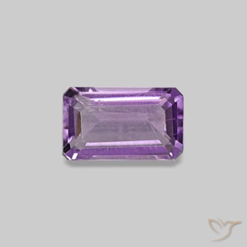0.29ct viola ametista, taglio smeraldo, VS-SI