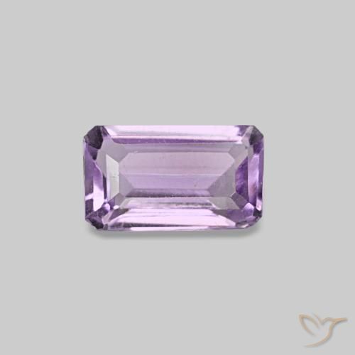 0.24ct viola ametista, taglio smeraldo, VS-SI